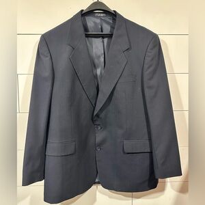 Classic Navy Versini Men's Blazer 44 Regular